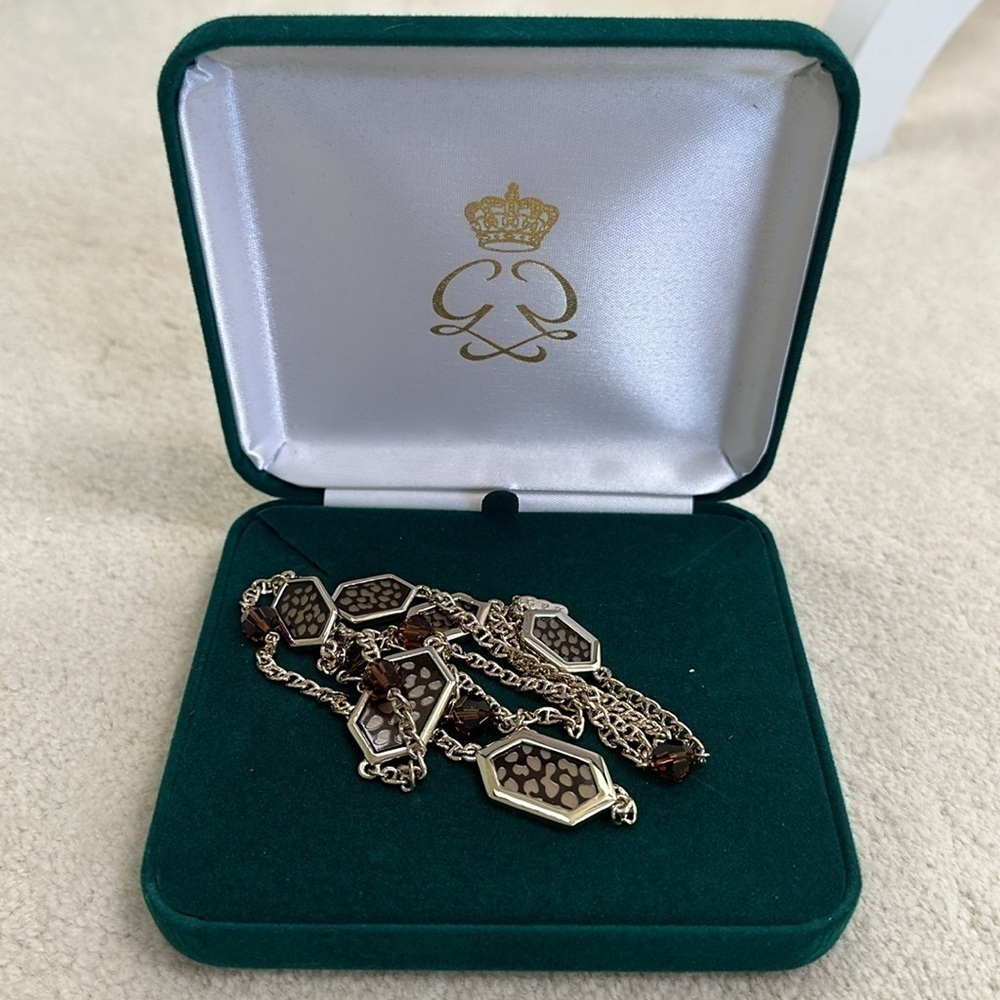 Clarion-Pell Princess Grace of Monaco Collection 36" Rue do Paris Necklace - Picture 7 of 10